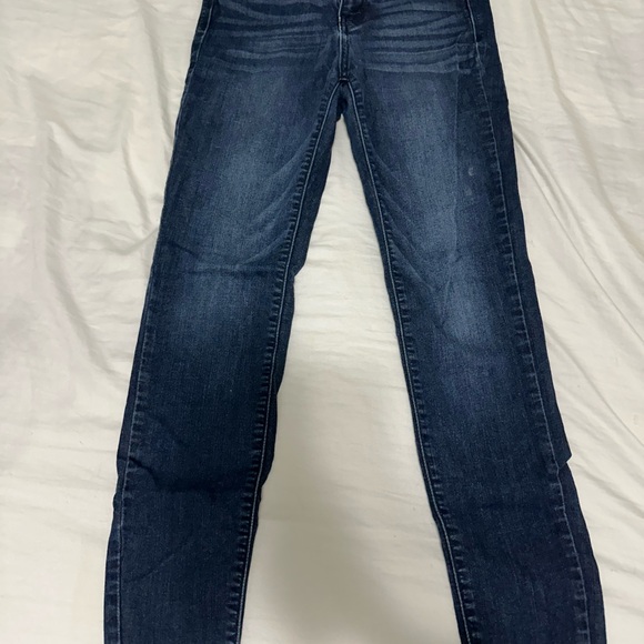 Judy Blue Skinny Fit Dark Wash Jeans - Picture 3 of 3